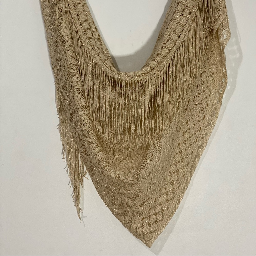 Gold shawl